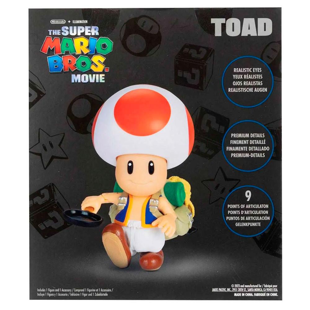 Boneco Toad com Acessório Super Mario Bross Sunny - 2