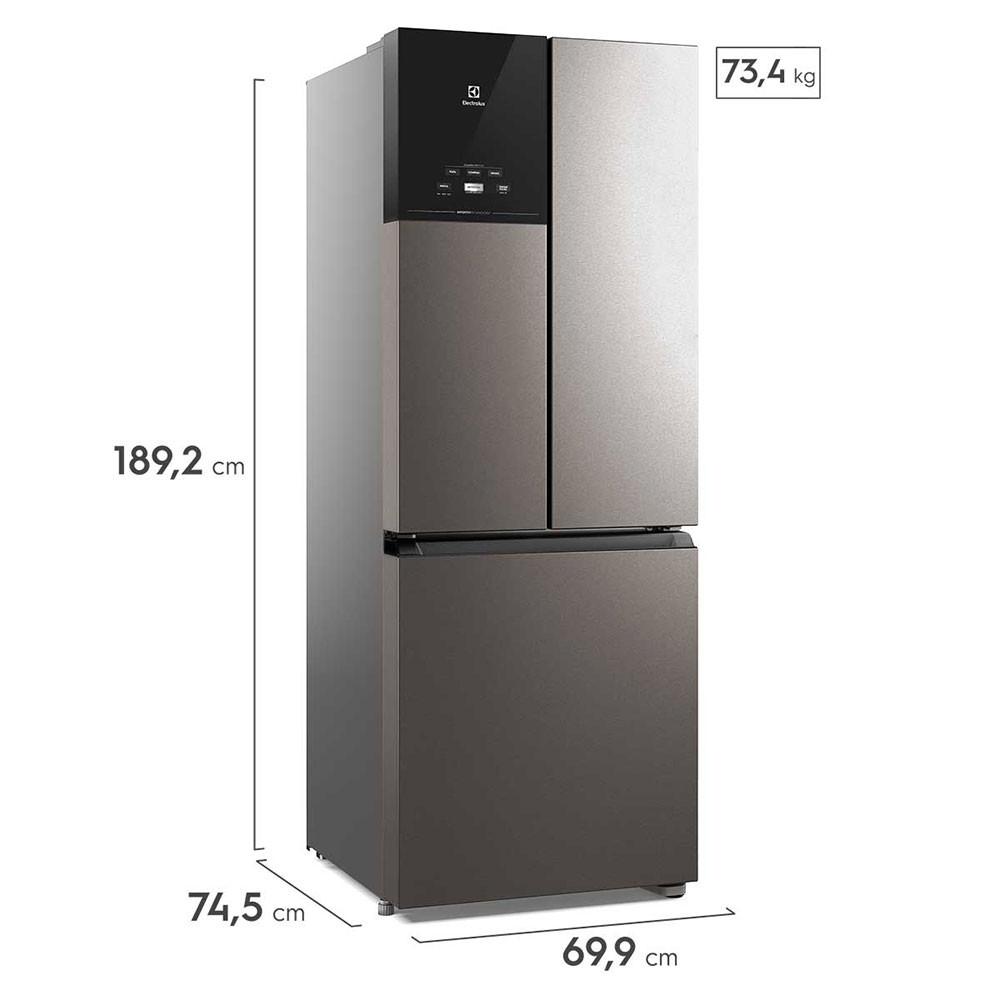 Geladeira Electrolux Frost Free Inverter 480L Efficient AutoSense 3 Portas IM7S - 3