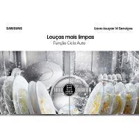 Lava-Louças de Piso Samsung DW60C7050FS/AZ 14 Serviços Inox - 6