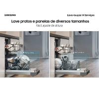 Lava-Louças de Piso Samsung DW60C7050FS/AZ 14 Serviços Inox - 9