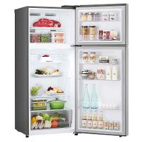 Geladeira Frost Free Inverter 375L Duplex Cor Inox Look GN-B372PFM LG - 6