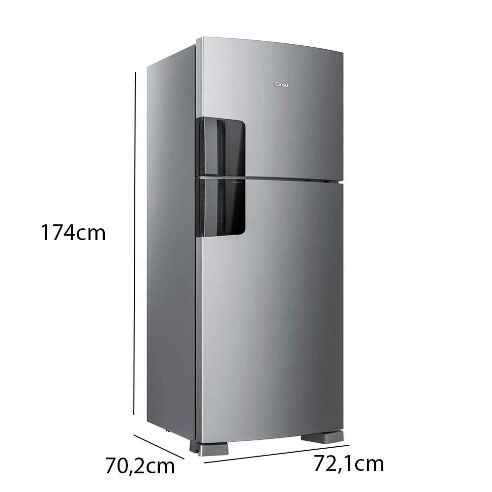 Geladeira Frost Free Duplex 410 Litros Cor Inox CRM50LK Consul - 3