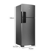 Geladeira Frost Free Duplex 451 Litros Cor Inox CRM53FK Consul - 3