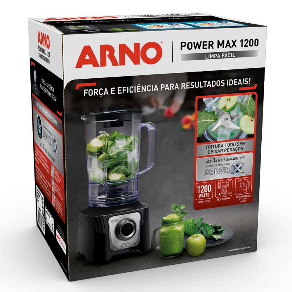 Liquidificador Arno Power Max Limpa Fácil LN78 3,1L 1200W - 8