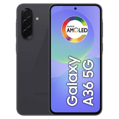 Smartphone Samsung Galaxy A36 128GB 6GB RAM 5G Preto Tela 6,7 Polegadas