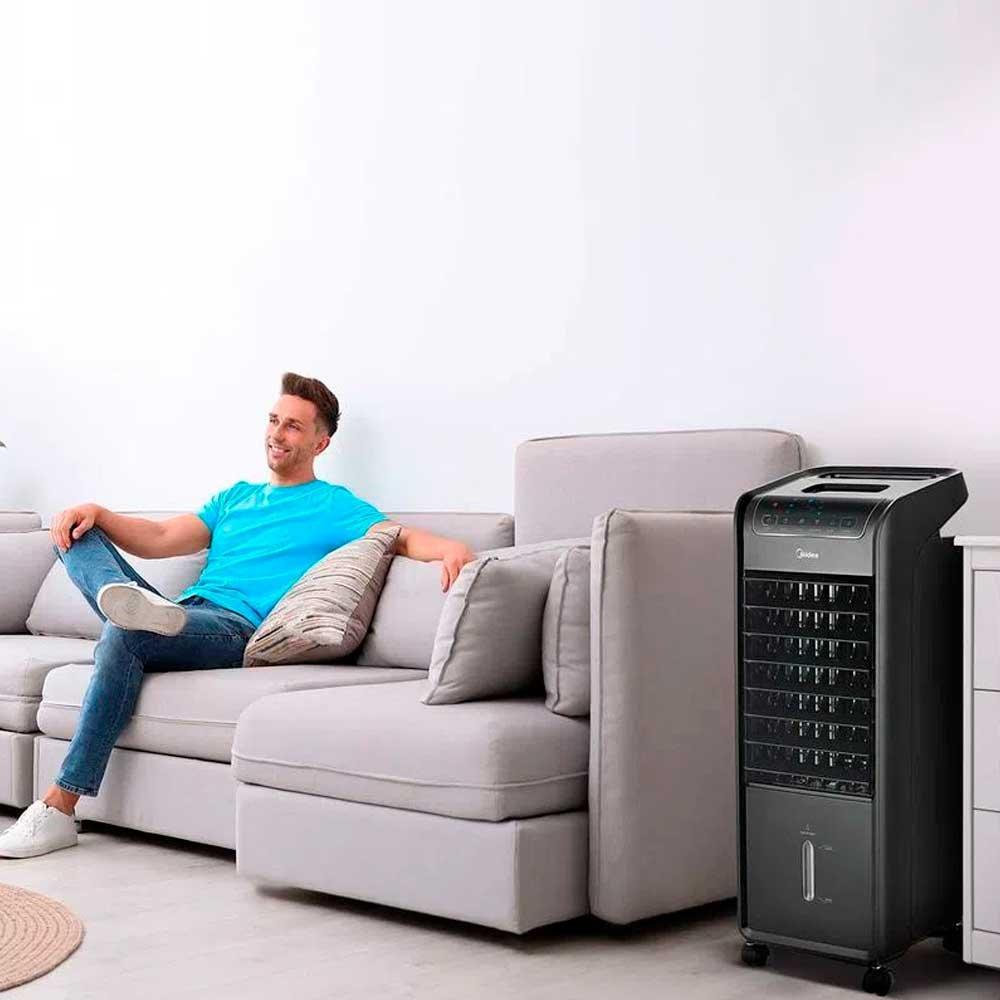 Climatizador de Ar AKAP1 Frio 60W 4,5 Litros 3 Velocidades Midea - 9