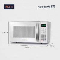 Micro-Ondas Mondial 1200W MO-01-21-W - 7