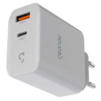 Carregador Super Power Geonav GaN Duo 65W