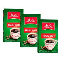 Kit Cafe em Pó Melitta 500g 3 Unidades - 1