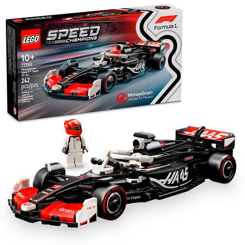 LEGO Speed Champions MoneyGram Haas F1 Team VF-24 242 Peças 77250 - 1