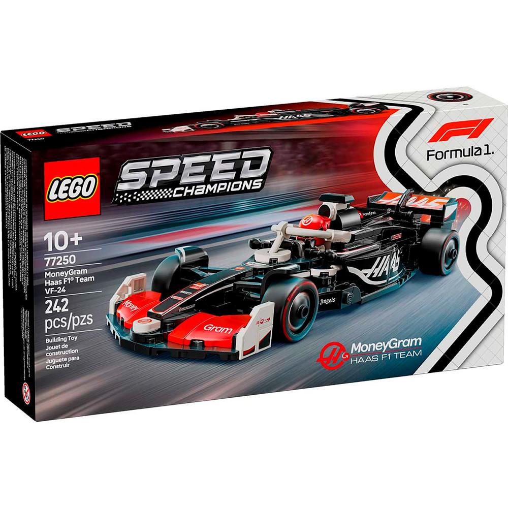 LEGO Speed Champions MoneyGram Haas F1 Team VF-24 242 Peças 77250 - 3