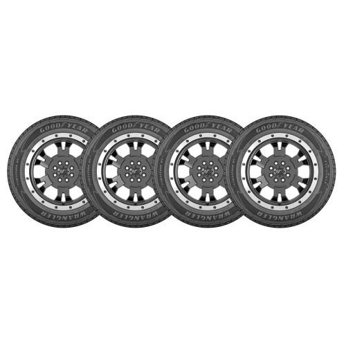 Kit 4 Pneus Wrangler Fortitude Ht 205 60R16 92H SL HT Goodyear - 1