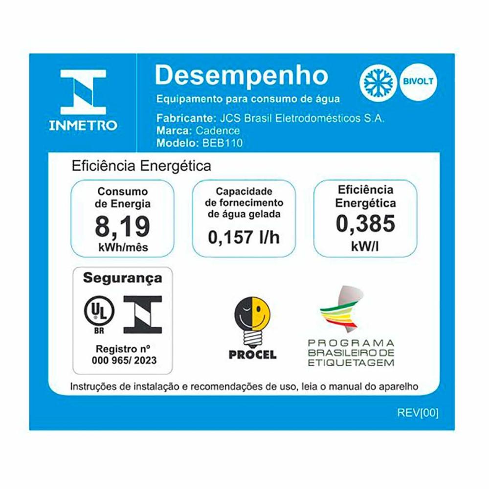 Bebedouro BEB110 Aguô Branco Bivolt Cadence - 7