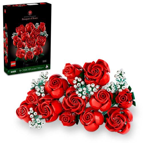 Buquê de Rosas Botanicals 822 Peças 10328 Lego - 1