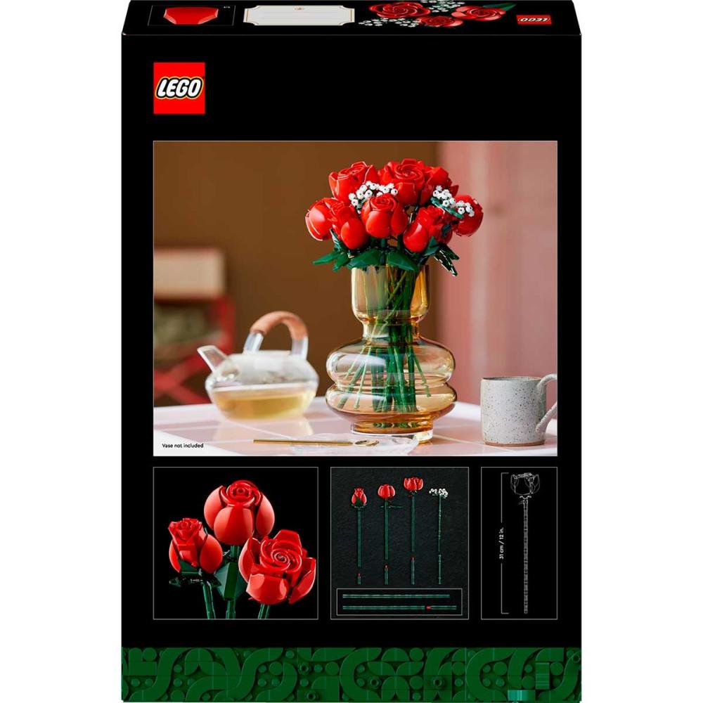 Buquê de Rosas Botanicals 822 Peças 10328 Lego - 5
