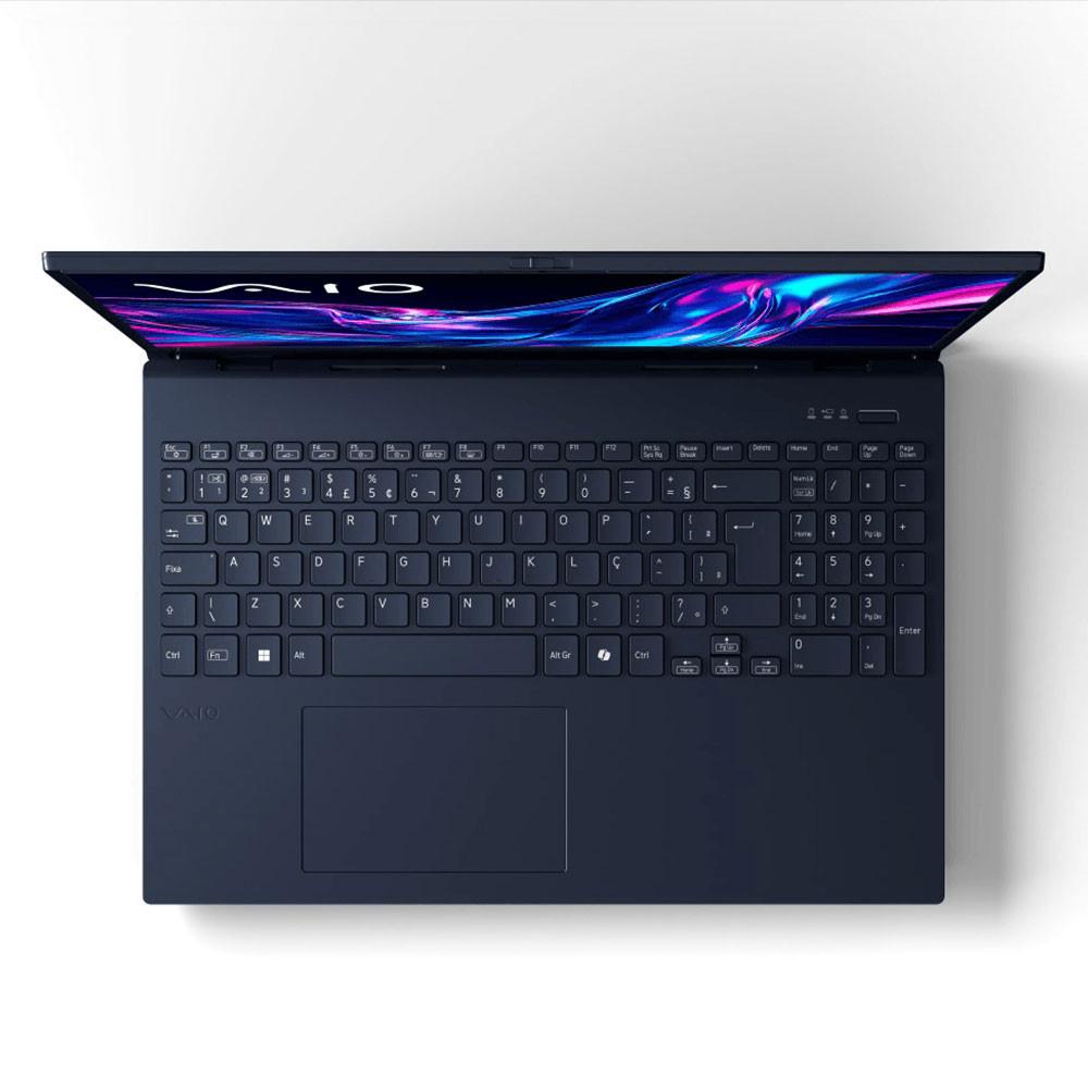 Notebook VAIO FE 16 AMD Ryzen 5 - 5625U 16GB 512 GB SSD Tela 16 IPS WUXGA Antirreflexo Linux - 3