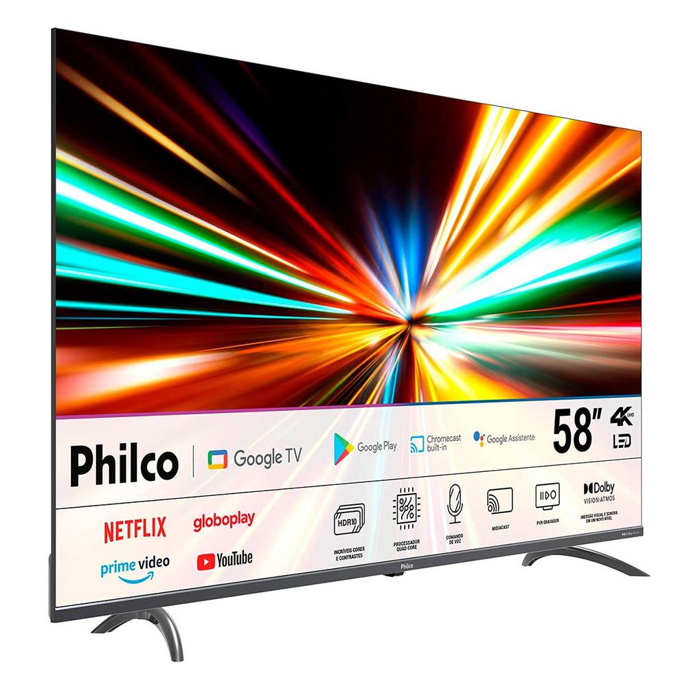 Smart TV Philco 58 Polegadas P58KGA 4K UHD LED Google Tv - 2