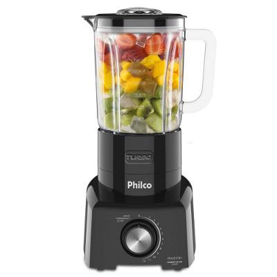 Liquidificador Philco PLQ1350 Copo de Vidro, 12 Velocidades + Pulsar, 1200W