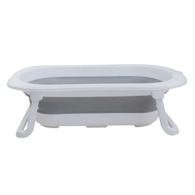 Banheira de Bebê Plástica Dobrável KOA Cinza 40Kg Galzerano