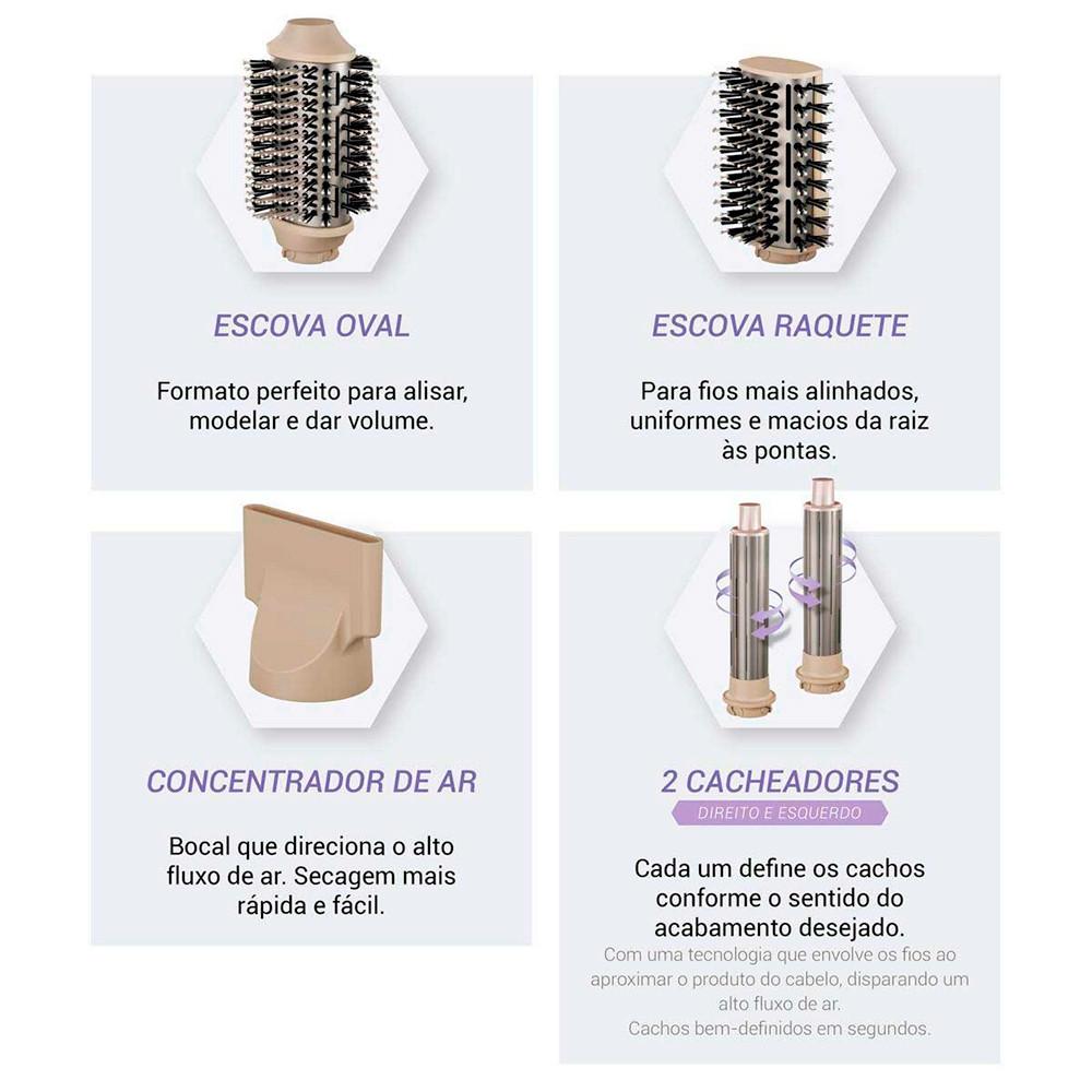 Secador de Cabelos 3 Velocidades PSC3500 Philco - 10