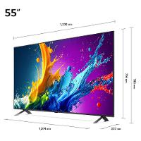 Smart TV LG 55 Polegadas 4K QNED AI ThinQ 55QNED80T - 3