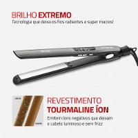 Prancha Alisadora P-25 Space Shine 50W Grafite Bivolt Mondial