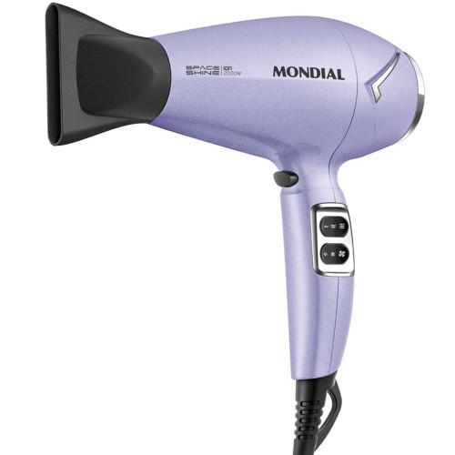 Secador de Cabelos SC-21 Space Shine 2000W Lilás Mondial - 1