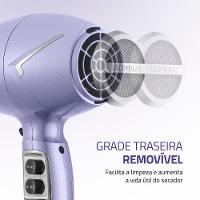 Secador de Cabelos SC-21 Space Shine 2000W Lilás Mondial - 6