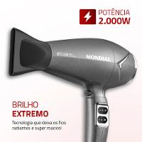 Secador de Cabelos SC-20 Space Shine Mondial 2000W Grafite - 3