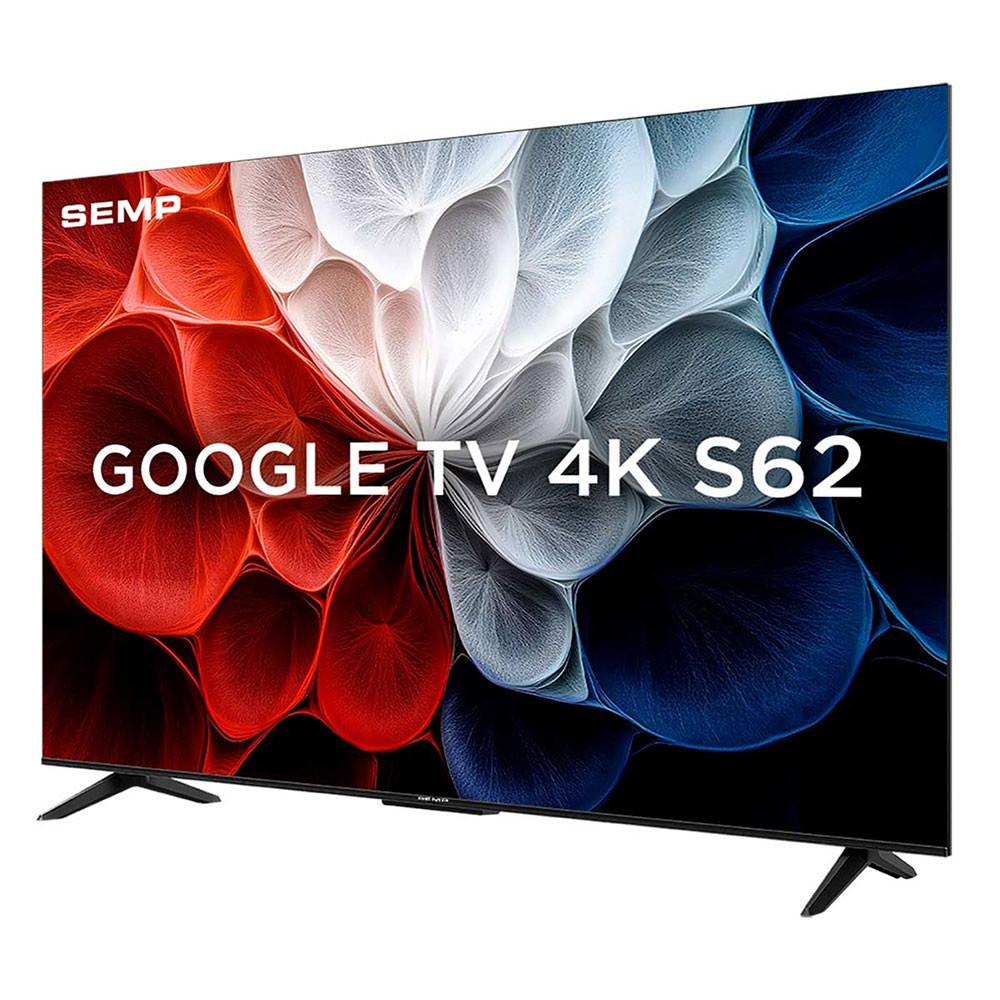 Smart TV 65S62 65 4K UHD LED HDR10+ Dolby Audio HDMI 2.1 Google TV Semp - 3