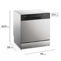Lava-Louça Electrolux 8 Serviços com Programa Lava e Seca 50 min LS08E - 2