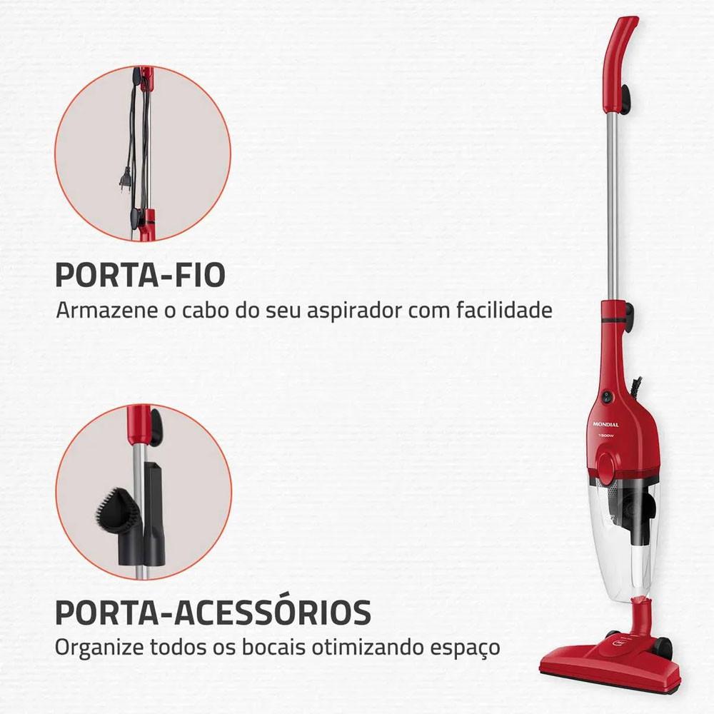 Aspirador de Pó AP-40-R Turbo Cycle Mondial - 6