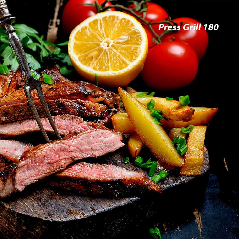 Grill e Sanduicheira Premium PG-02 Preto/Inox 1800W S-07 Mondial - 8