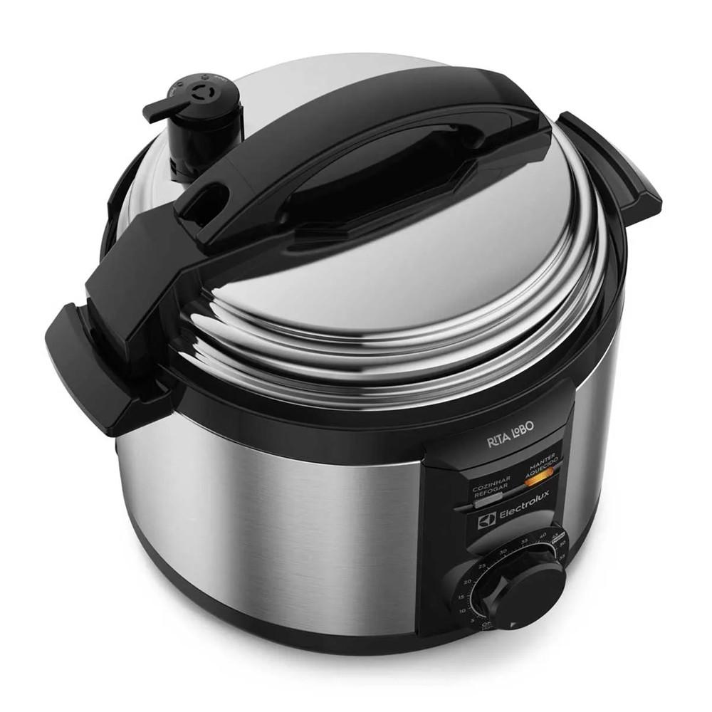 Panela de Pressão Elétrica PCE15 Electrolux Inox 3L Efficient por Rita Lobo - 3