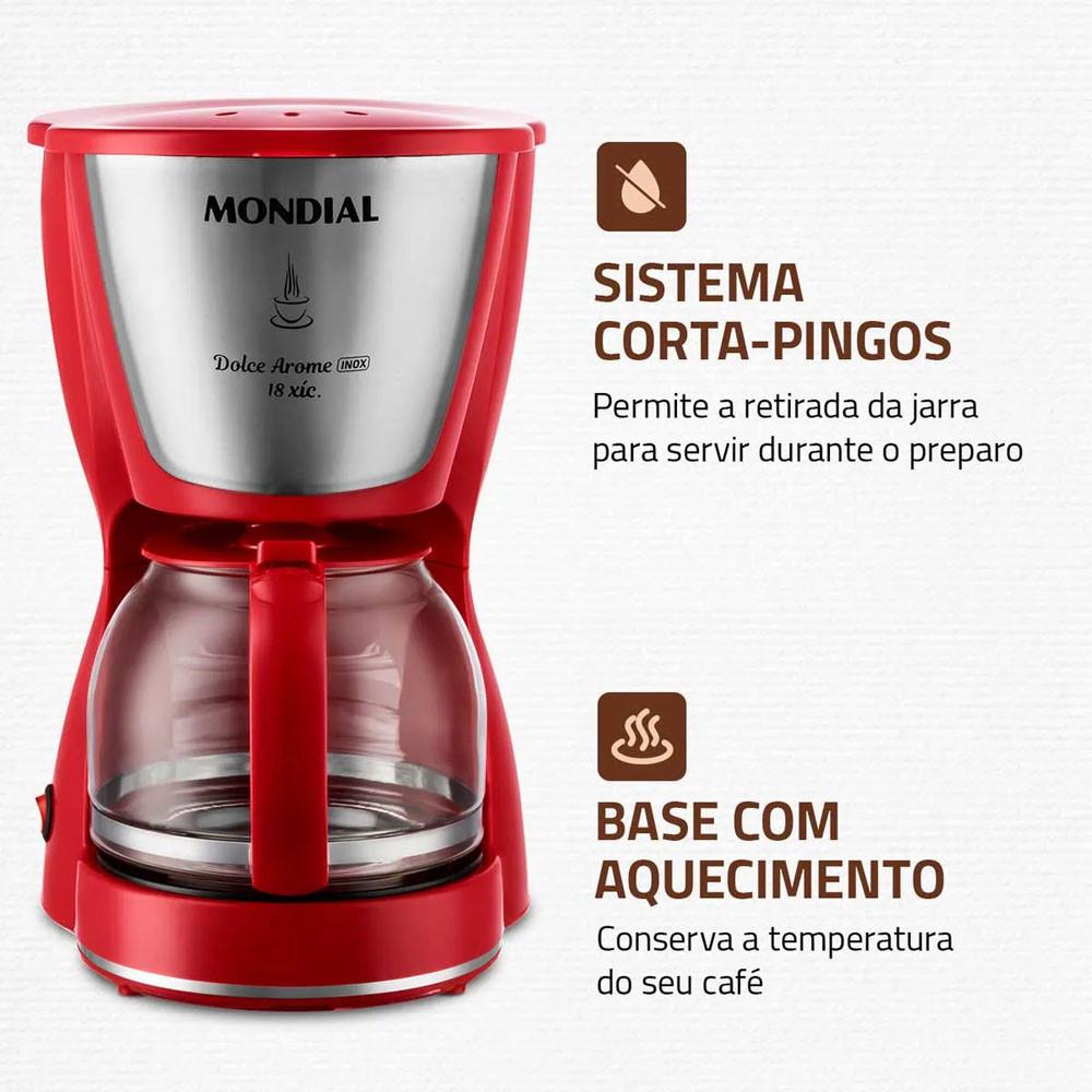 Cafeteira Elétrica C-35 18X Dolce Arome Mondial - 3