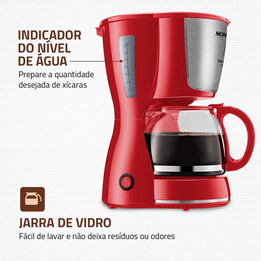 Cafeteira Elétrica C-35 18X Dolce Arome Mondial - 5