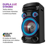 Caixa De Som Aiwa Torre Bluetooth 1600w AWS-T1W-02