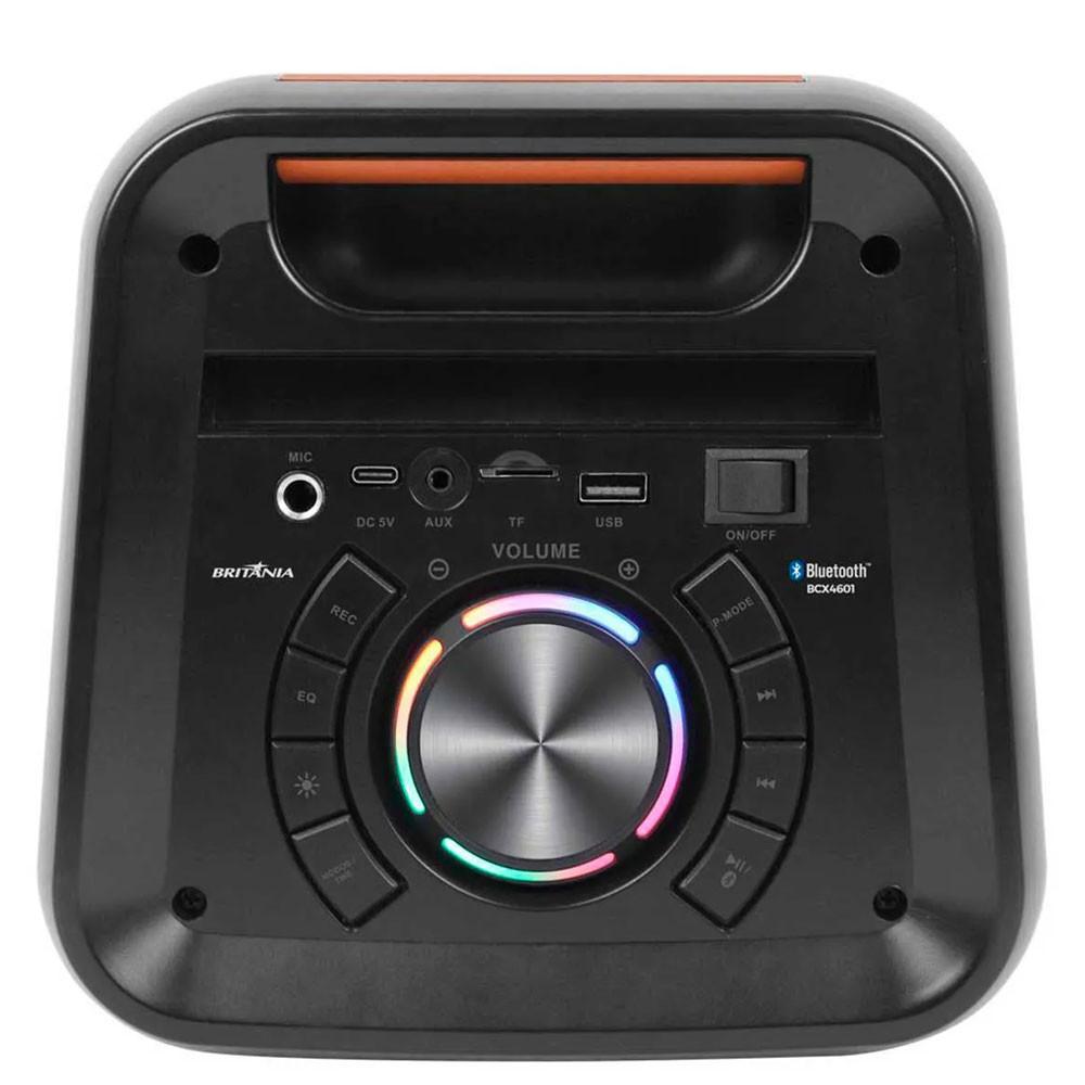 Caixa de Som Britânia BCX4601 Flash Lights Bluetooth V5.3 350W - 4