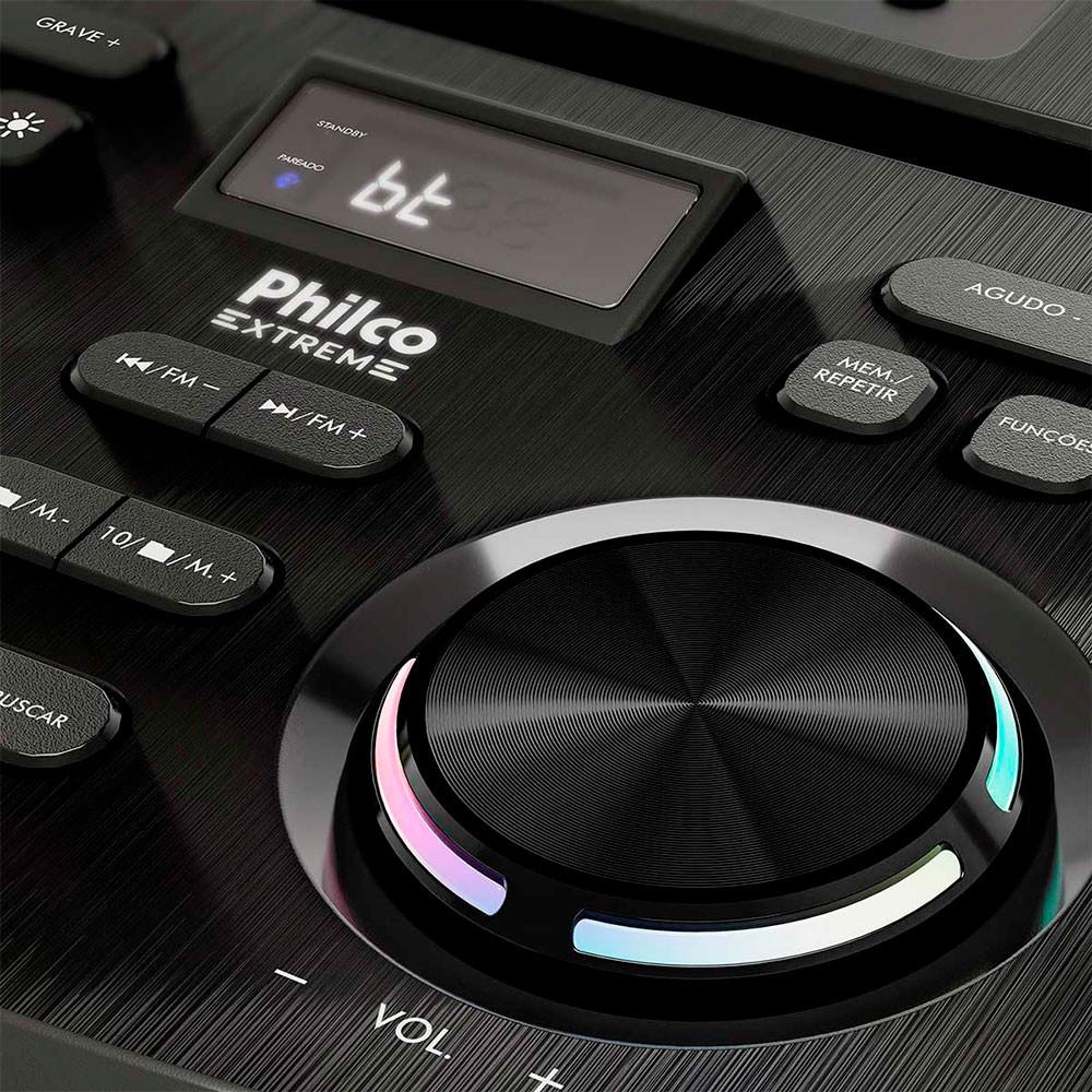 Caixa de Som Amplificada Philco PCX21000 Exbass Bluetooh LED 2100W - 7