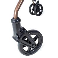 Carrinho de Bebê Passeio Galzerano Capri de 6 Meses até 15kg Preto e Caramelo - 5