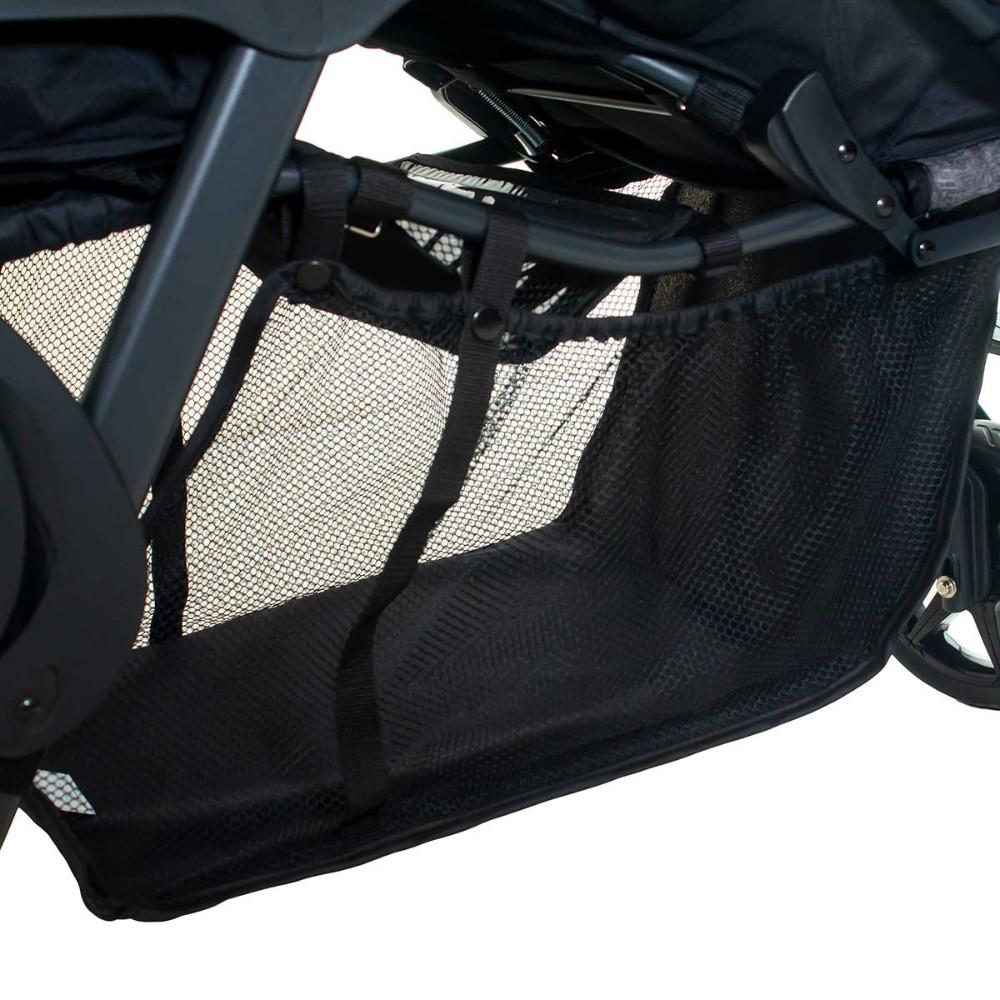 Carrinho Bebê Gemeos Doppio Galzerano Grafite - 5