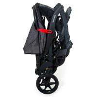 Carrinho Bebê Gemeos Doppio Galzerano Grafite - 3