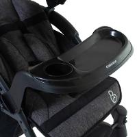 Carrinho Bebê Gemeos Doppio Galzerano Grafite - 6