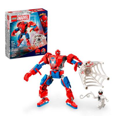 LEGO Marvel Super Heroes Robô do Homem-Aranha vs. Anti-Venom 107 Peças 76308