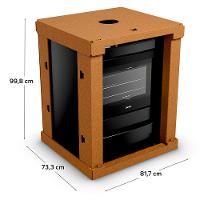 Fogão Consul 5 Bocas CFS5VBE Preto com Mesa de Vidro - 6