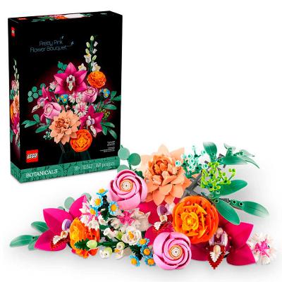 LEGO Botanicals Lindo Buquê de Flores Rosas 749 Peças 10342