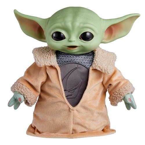 Pelúcia Grogu Star Wars com Armadura Beskar Mattel - 1