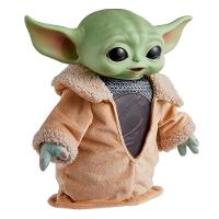 Pelúcia Grogu Star Wars com Armadura Beskar Mattel - 2