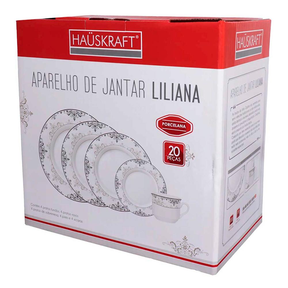 Aparelho de Jantar Liliana 20 Peças Hauskraft - 4