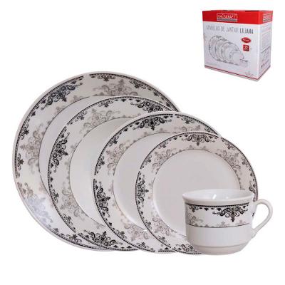 Aparelho de Jantar Liliana 20 Peças Hauskraft